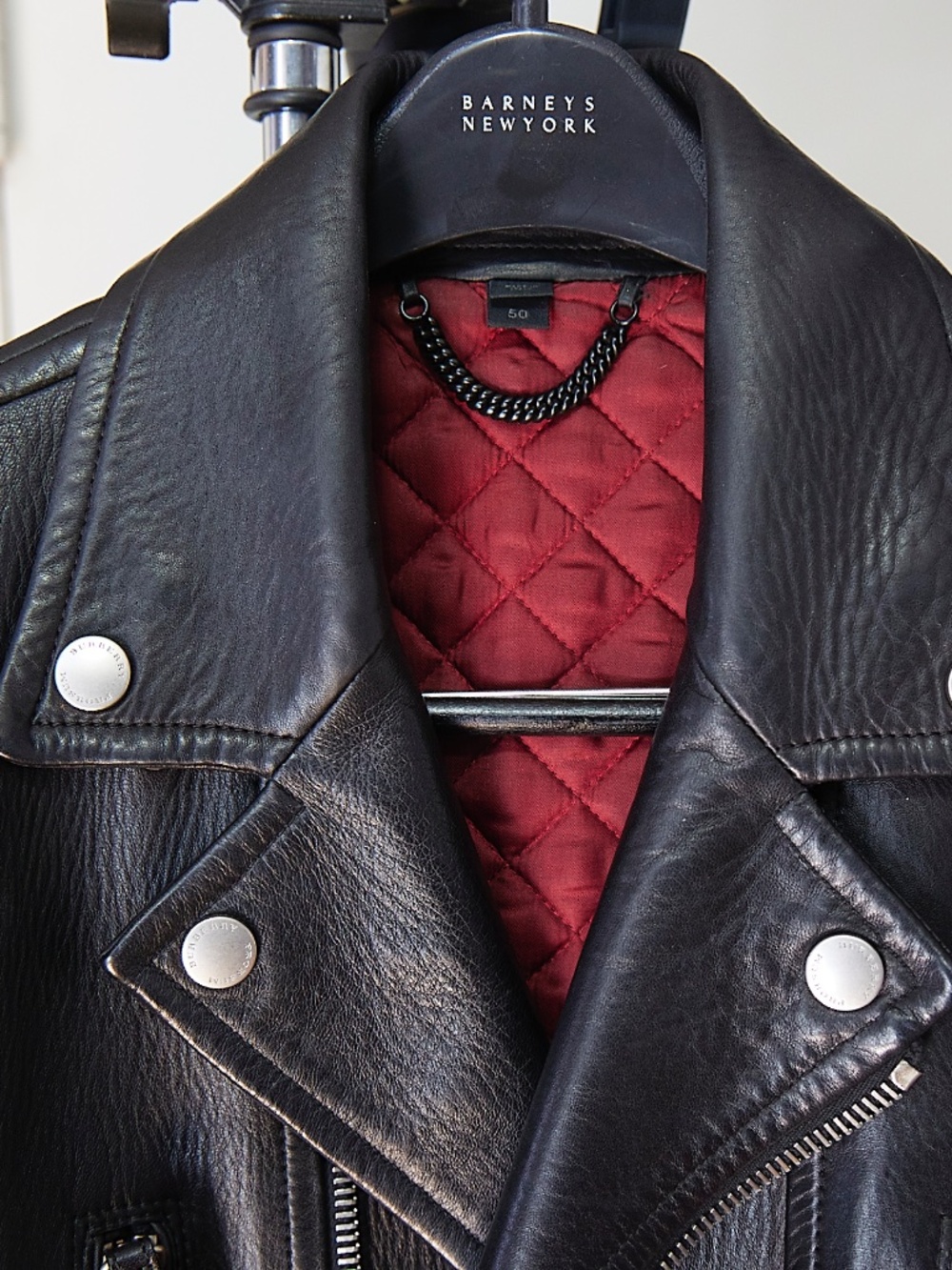 Burberry Prorsum Leather Biker Jacket - Picture 4 of 11